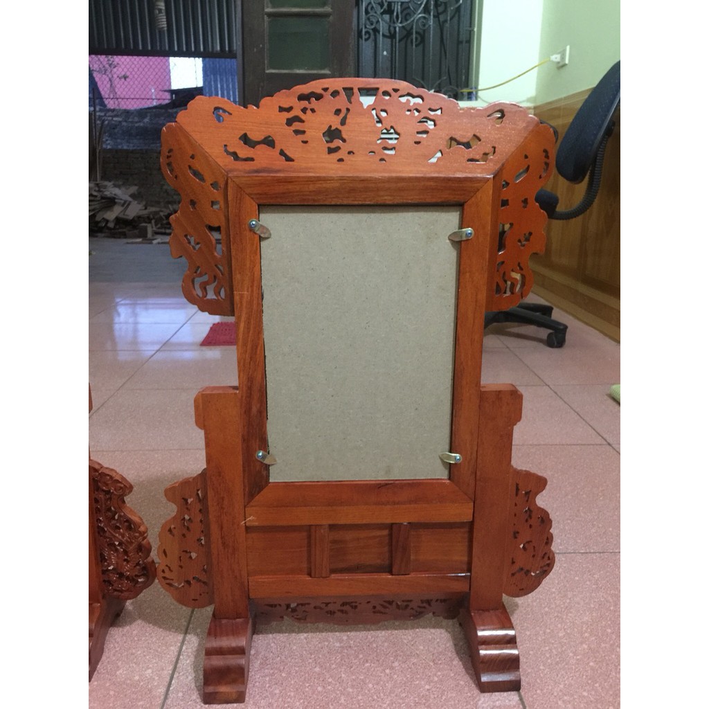 Khung ảnh thờ tứ linh kích thước 20 x30 cm